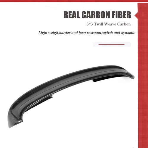 Carbon Fiber Rear Roof Spoiler Window Wing Fit for Volkswagen Golf 5 MK5 2005-09 - Picture 8 of 15