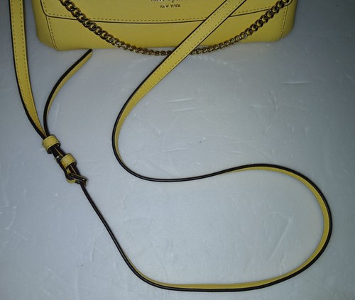 Kate Spade New York Damen Handtasche Laurel Way Greer Umhängetasche Gelb Neu ohne Etikett - Bild 10 von 16