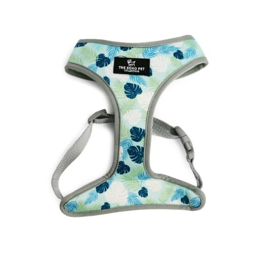 Ancol Soho Collection Reversible Harness Small Dog Stripe / Feather Pattern - Picture 2 of 5