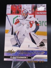 2023-24 Upper Deck Series 2 Young Guns Clay Stevenson #457 Capitols