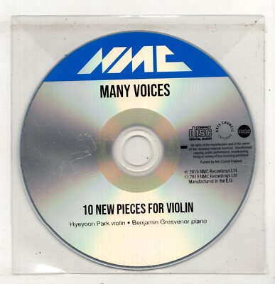 (KS174) Many Voices, 10 New Pieces For Violin - 2019 DJ CD