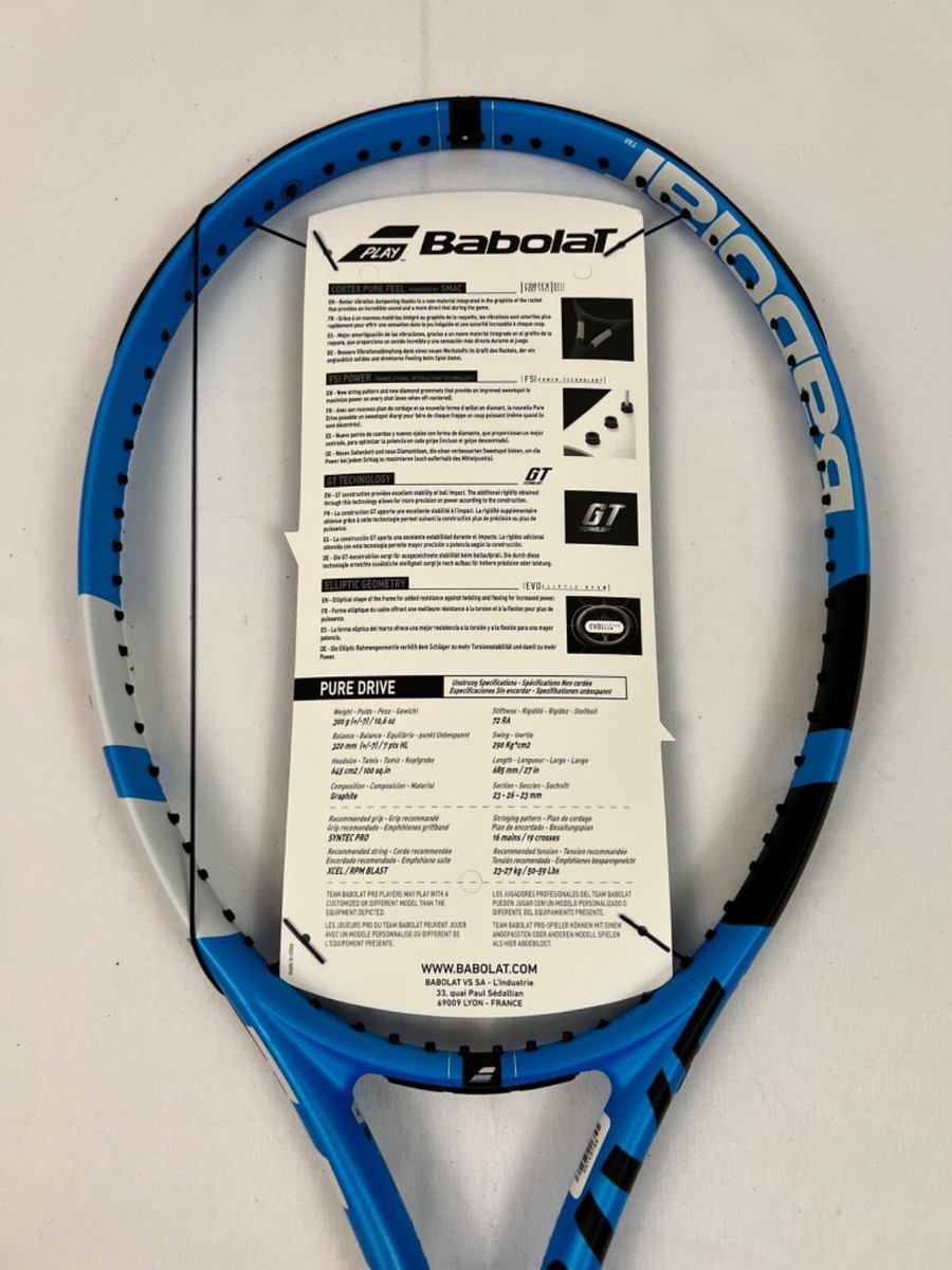 NEW Babolat Pure Drive 2018, 4 1/2 | eBay