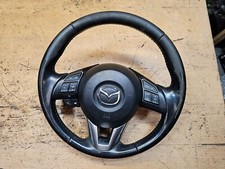 MAZDA 6 MK3 2013-2018 LEATHER MULTIFUNCTIONAL STEERING WHEEL GENUINE