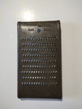 Vintage The Wonder Shredder - Cheese Grater 4.25" x 8". Nice Condition
