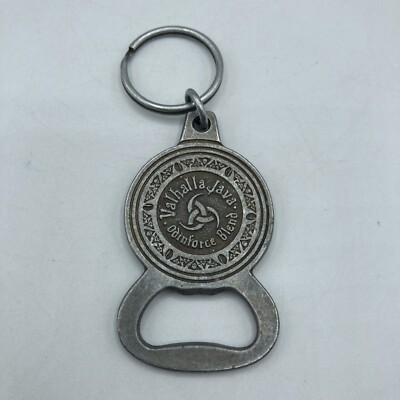 Valhalla Java Odinforce Blend Death Wish Coffee Key Ring Bottle Opener