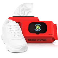 Shoe Cleaner Premium Cleaning Wipes for Sneakers (60 pcs) Quick & Easy Shoe Wipe