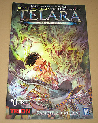 RIFT TELARA CHRONICLES #0 RIFT PLANES OF TELARA SD COMIC CON PROMO COMIC ENGLISH