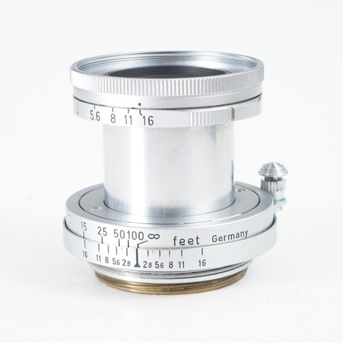 :Leica Elmar 50mm f/2.8 Collapsible E39 "Steel Wool" Edition L39 LTM Mount Lens - Picture 3 of 13