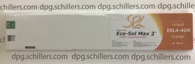 Roland ESL4-4Or Orange, Eco-Sol Max 2 (Compatible) 440ml ink cartridge