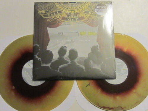 FALL OUT BOY From Under The Cork Tree DOUBLE LP GOLD/MAROON VINYL rare UNPLAYED