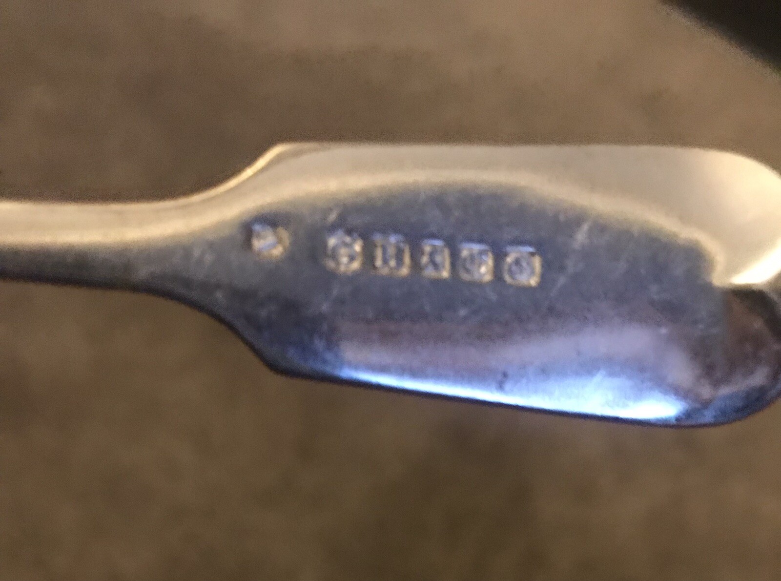 Silver cutlery job lot check marks eBay