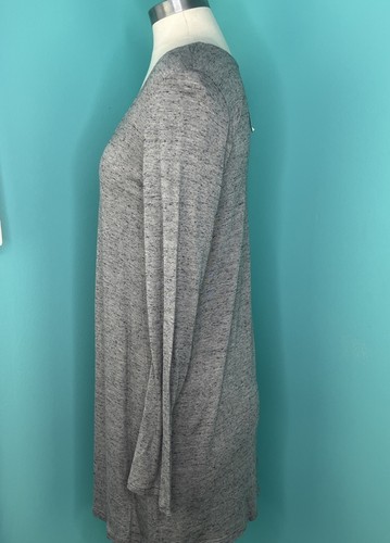 Chloe & Katie Women Gray Casual Dress Medium - Picture 2 of 7