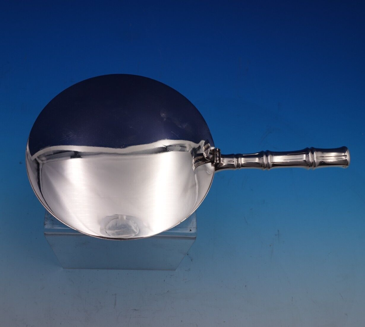 Bamboo by Tiffany and Co Sterling Silver Silent Butler Pan w/ Lid