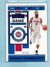 ANDRE DRUMMOND - 2019-20 Panini Contenders 