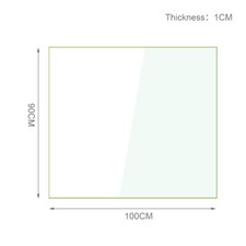 10mm Glazing Balustrade Panels Toughened Glass Staircase Landing Tempered Glass
