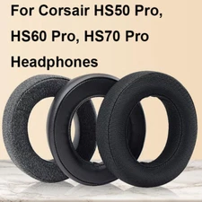 Replacement Ear Pads Cushion For Corsair HS50 Pro HS60 Pro HS70 Pro Headphones