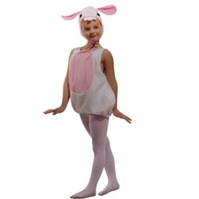 Costume Robe Carnaval Lapin Pour Jeunes Filles Petites Filles TAILLE S Polyester