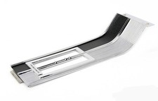 New 1965 - 1966 Ford Mustang Console Top Shift Plate Automatic Chrome Black