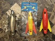 3 - 1950’s Tastee Freez / Space Signal Space Ship Whistles