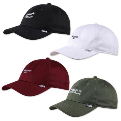 Djinns 6Panel Dad Cap Texting Curved Visor Mütze Flat Basecap Beach Party Dollar
