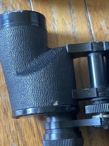 Vintage CANON COATED BINOCULARS Japan 6X30 10198 w Canon ORIGINAL LEATHER CASE - Picture 14 of 15