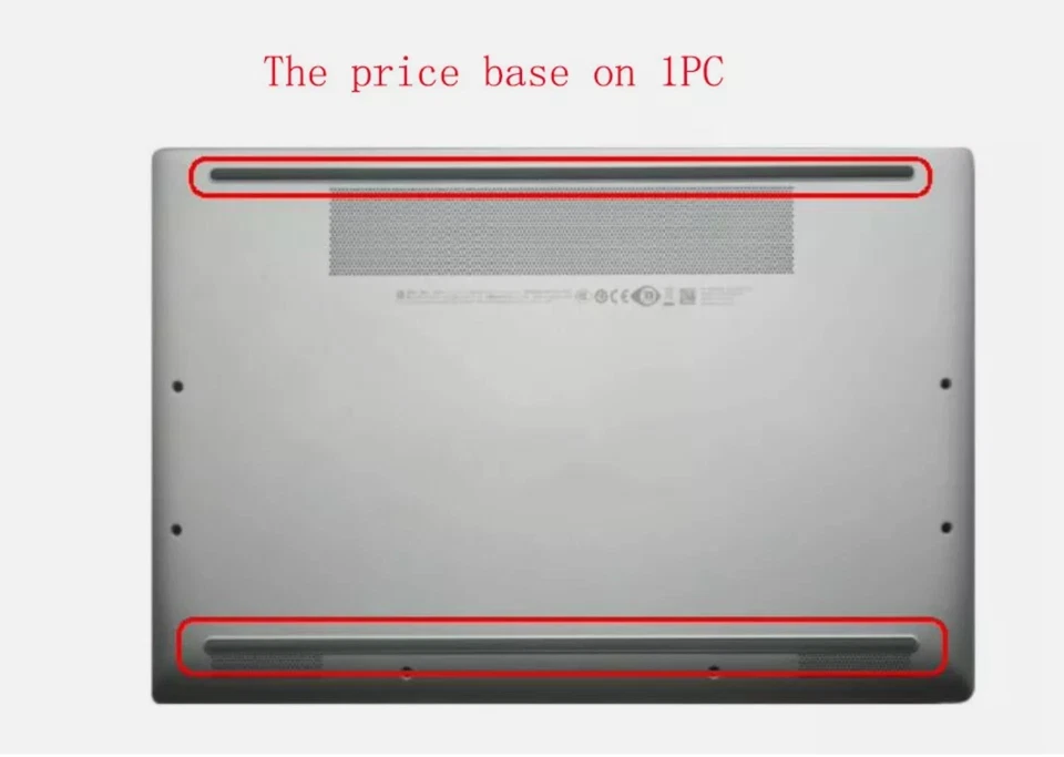 Nuevo HP EliteBook x360 1040 G5 G6 Base Inferior Cubierta Estuche Inferior Pies de Goma Pie Foto 2 de 4