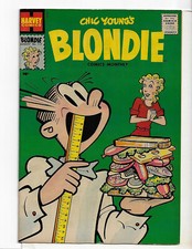 Cover of Blondie Comics Monthly #117