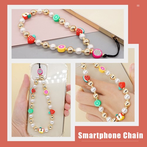Phone Hanging Adorn -lost Creative Beaded Lanyard Phones - Zdjęcie 10 z 12