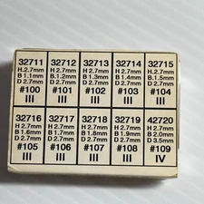 American Brass KWM Clock Bushings Assortment-No. III - 100 pc