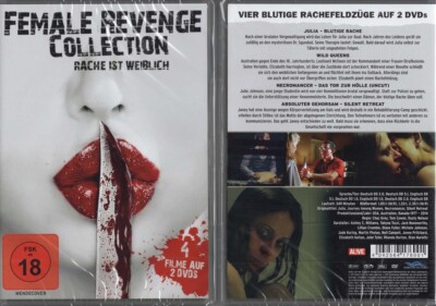 FEMALE REVENGE COLLECTION --- Rache ist Weiblich --- 4 Filme --- Neu & OVP