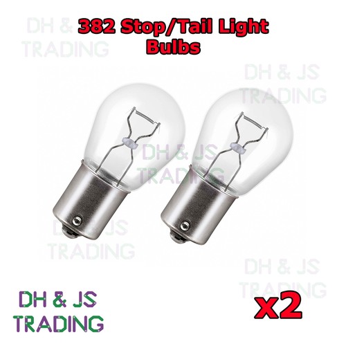 2 x 382 Rear Brake Tail Light Bulbs Car Auto Van Bulb For VW Golf MK5