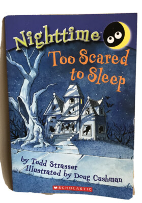 Todd Strasser Paperback Book Nighttime Too Scared To Sleep