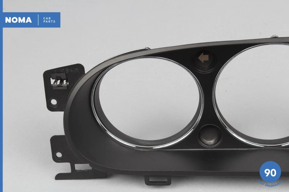 04-09 Jaguar XJ8 VDP X350 X358 painel de instrumentos moldura acabamento caixa fabricante de equipamento original - Imagem 4 de 4