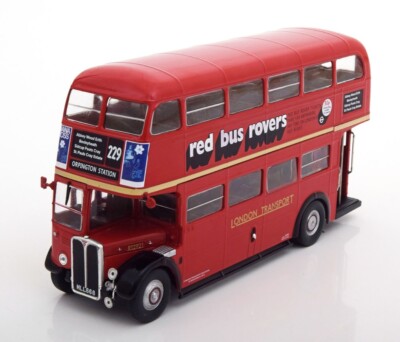 AEC Regent III RT double-decker bus London Transport 1947 Editions Atlas