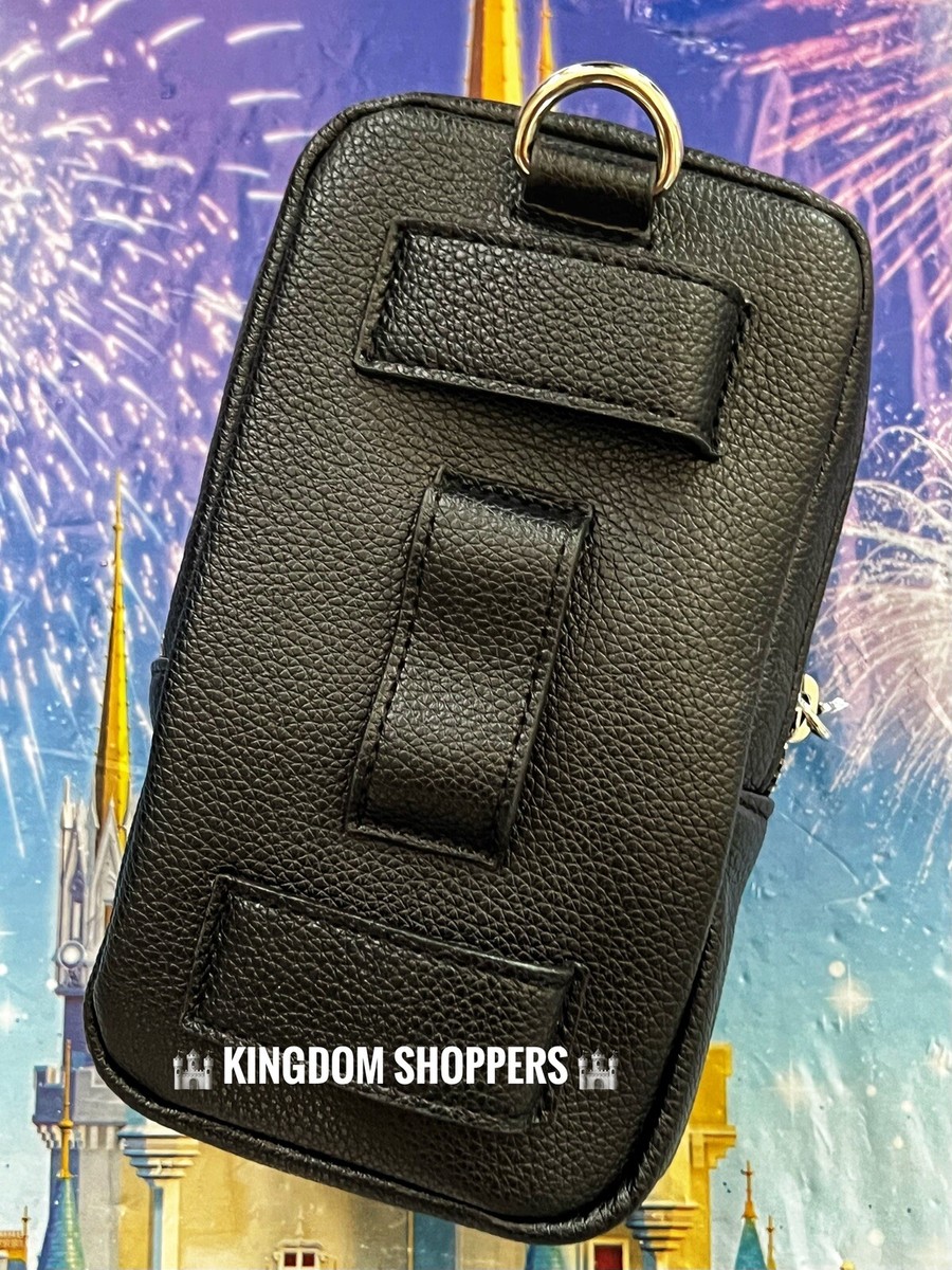 ☆US Disney Parks☆ピントレーディング用ポーチ お城柄 ☆US Disney Parks☆ピントレーディング用ポーチ お城柄