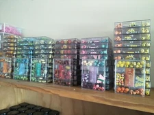 48x kids beading kits sets bead string wholesale bulk lot market stock resalemix