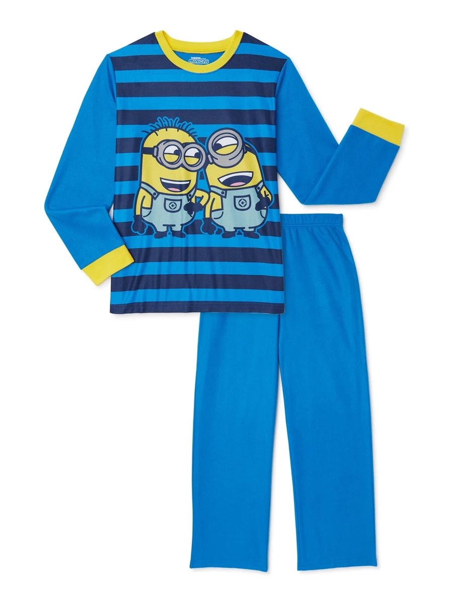 Boys minion pajamas sales