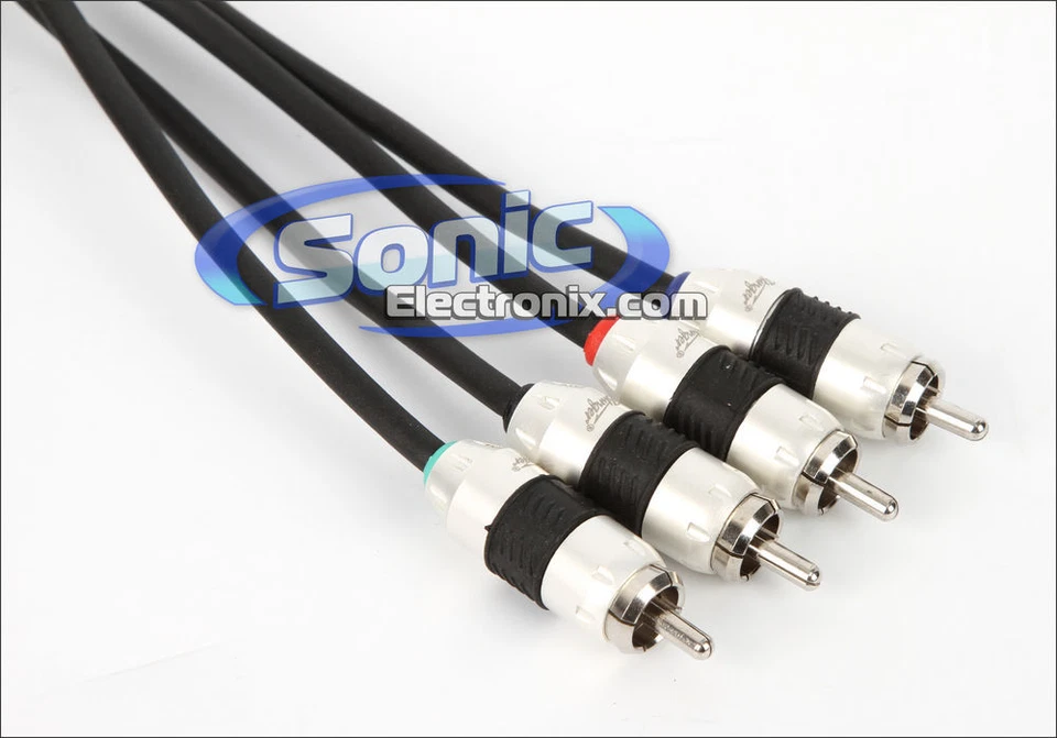 NEW! Stinger SI8417 17 Ft 4-Channel 8000 Series RCA Audio Interconnect Cable - Image 2 of 3