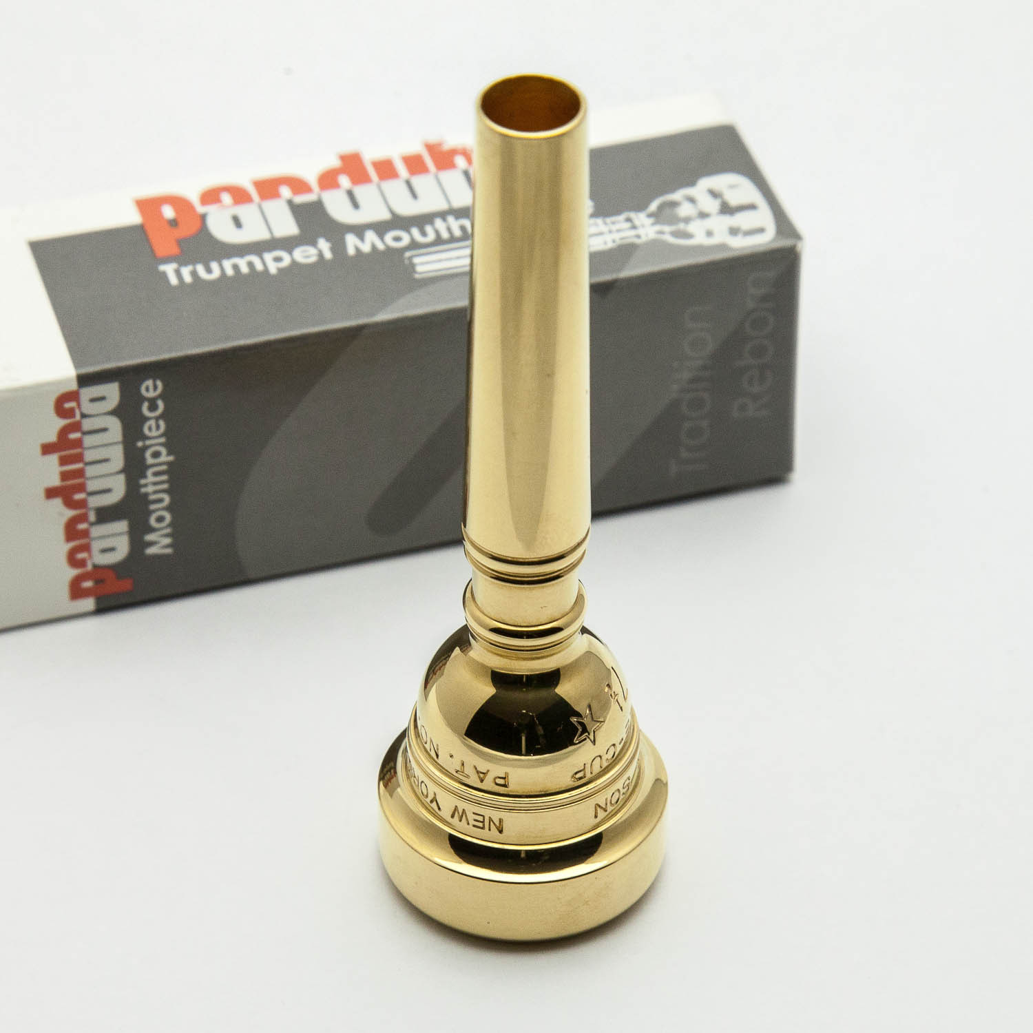 Parduba Double Cup 6 24K Gold Trumpet Mouthpiece NEW! eBay