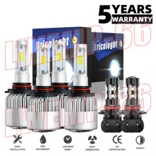 For Toyota Land Cruiser Base Sport Utility 1998-2007 Led Headlight Fog Bulbs Kit