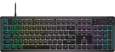 Corsair K55 Core Gaming-Tastatur   Membran   RGB   US-QWERTY   Schwarz