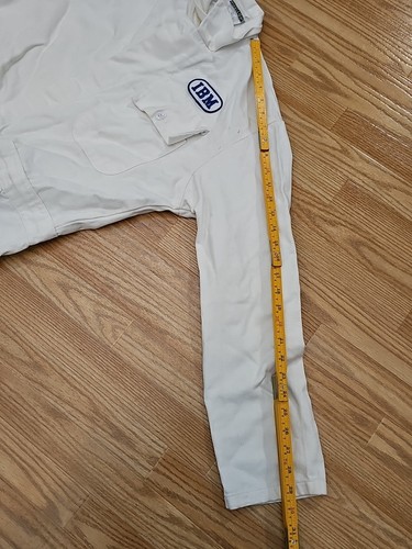 IBM Vtg 80s Engineer Tech Computer Coveralls Company Employee Costume PC Suit FR - Picture 10 of 12