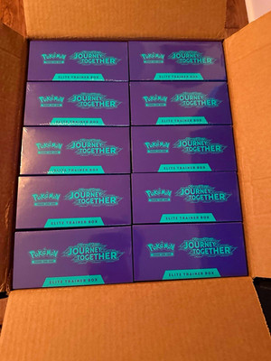 Pokemon Journey Together Elite Trainer Box English factory sealed (1 etb)
