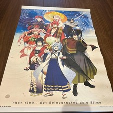 That Time I Got Reincarnated as a Slime Poster Colorful Anime Art Fantasy