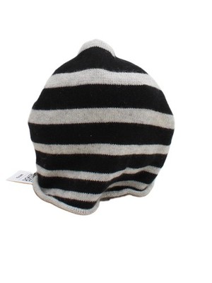 John Lewis Herren Mütze M Mehrfarbig Gestreift 100% Kaschmir Beanie