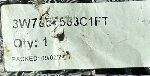 03-18 BENTLEY SUNSHADE HINGE LEFT DRIVER MOUNTING COGNAC BROWN 3W7857583C1FT OEM - Picture 7 of 7