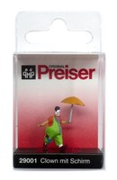 Preiser 29001 Clown Mit Schirm Spur H0 1:87