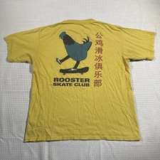 A Lab Rooster Skate Club T Shirt Large See Description*