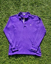 Burberry long sleeve polo