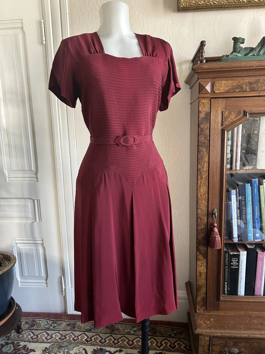 1940s Vintage Dresses for Women for sale - eBay